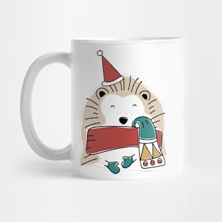 Cute handdrawn Hedgehog Mug